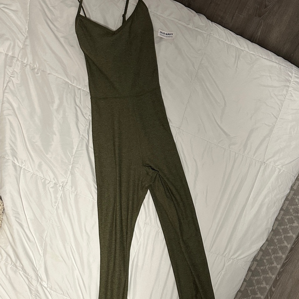 Old Navy Dark Green Women's Jumpsuit